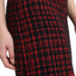 Tantalizing Tartan High-Waist Mini Skirt