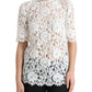 Elegant White Lace Blouse