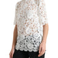 Elegant White Lace Blouse