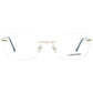 Gold Women Optical Frames