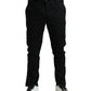 Elegant Skinny Cotton Stretch Joggers