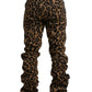 Chic Leopard Print Jogger Pants