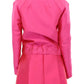 Elegant Pink Silk Blend Jacket