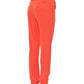 Chic Orange Boyfriend Pants - Italian Crafted