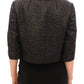 Elegant Black Bolero Shrug Jacket