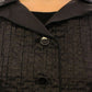 Elegant Black Bolero Shrug Jacket