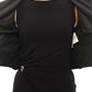 Elegant Black Bolero Shrug Jacket