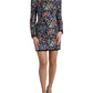 Floral Sheath Mini Dress Elegance