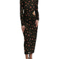 Elegant Floral Sheath Dress