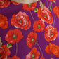 Vibrant Floral Silk Charmeuse Dress