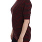 Elegant Striped Cashmere Crewneck Sweater