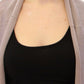 Elegant Cashmere-Silk Blend Light Knit Shrug