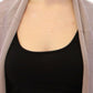 Elegant Cashmere-Silk Blend Light Knit Shrug