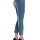 Chic Blue Capri Jeans for Elegant Summers