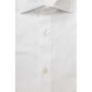 White Cotton Men Shirt