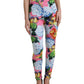 Exquisite Floral High Waist Leggings