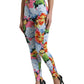 Exquisite Floral High Waist Leggings