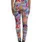 Enchanting Floral Print High-Waist Leggings