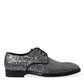 Exquisite Sequined Derby Dress Shoes