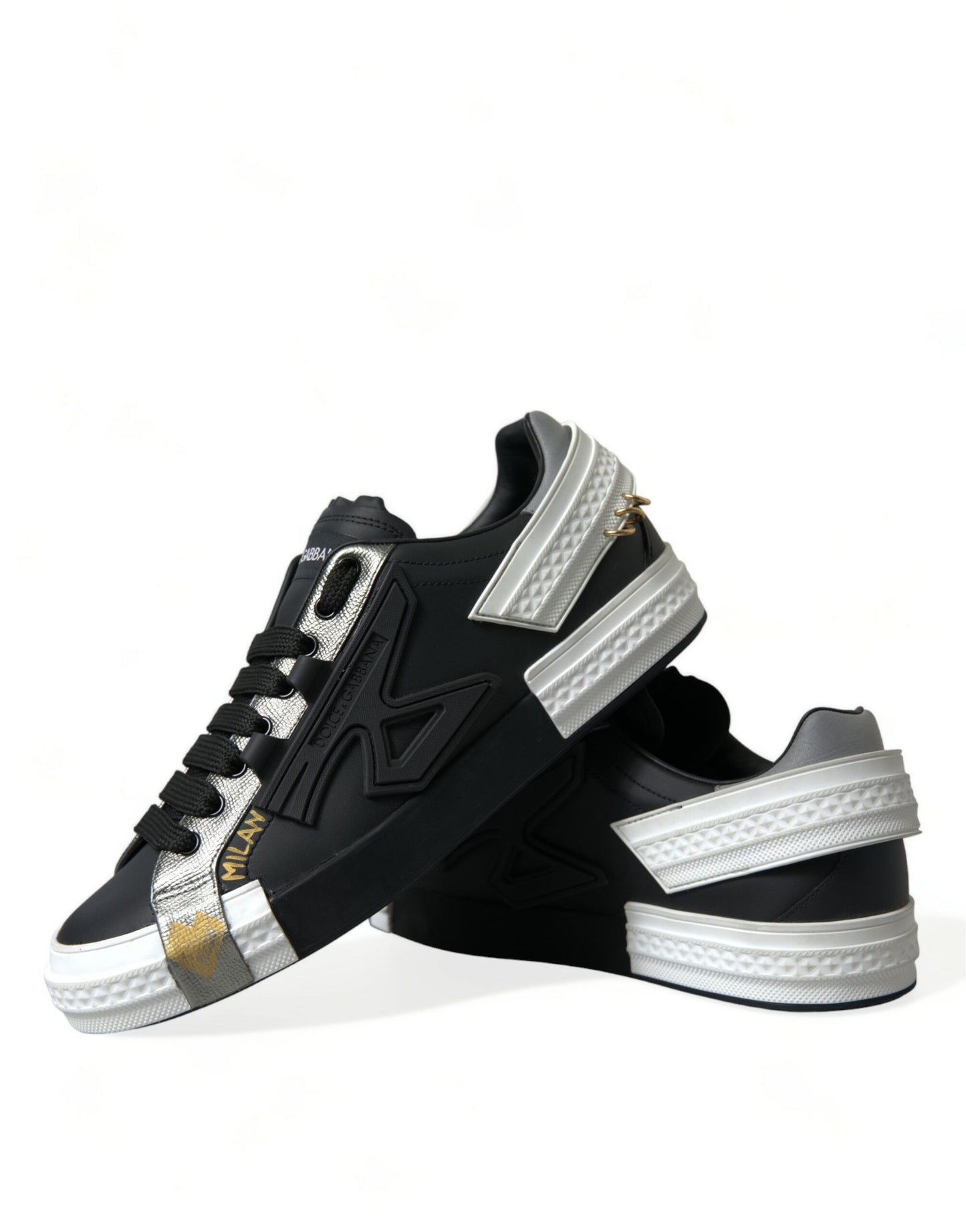 Elegant Calfskin Low Top Sneakers