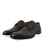 Elegant Brown Formal Derby Dress Shoes