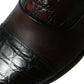 Elegant Brown Formal Derby Dress Shoes