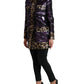 Exquisite Jacquard Trench With Tiger Motif