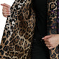 Exquisite Jacquard Trench With Tiger Motif