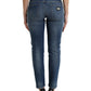 Chic Boyfriend Mid-Waist Stretch Jeans