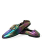 Elegant Iridescent Loafers for Gents