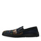 Elegant Multicolor Floral Loafers