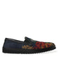 Elegant Multicolor Floral Loafers