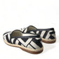 Chic Striped Canvas Espadrilles