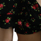 Floral Print Cropped Top Luxe Fashion