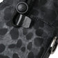 Chic Leopard Print Round Bottle Cage