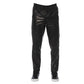 Black Leather Men Pants