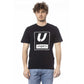 Black Cotton Men T-Shirt