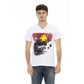 White Cotton Men's T-Shirt