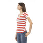 Multicolor Cotton Women T-Shirt