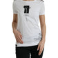 Elegant Monochrome Crew Neck T-Shirt