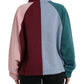 Multicolor Cotton Crew Neck Sweater