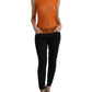 Chic Orange Crew Neck Tank Top