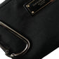 Chic Nylon-Leather Designer Pouch