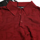 Elegant Silk Maroon Polo T-Shirt