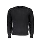 "Black Polyamide Men Sweater"