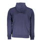 Blue Cotton Men Sweater