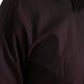 Elegant Maroon Martini Dress Shirt