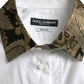 Elegant Gold Detail Dress Shirt