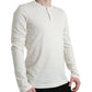 Elegant Off White Cotton Sweater