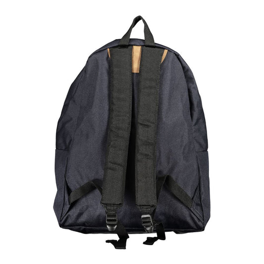 Blue Cotton Men Backpack